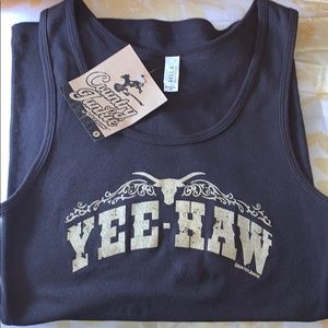 Yee Haw Country Junkie Tanktop